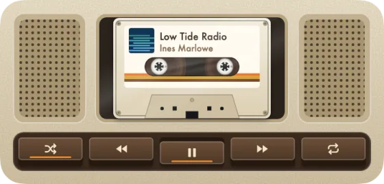 The widget as the Shoebox ’74 cassette deck